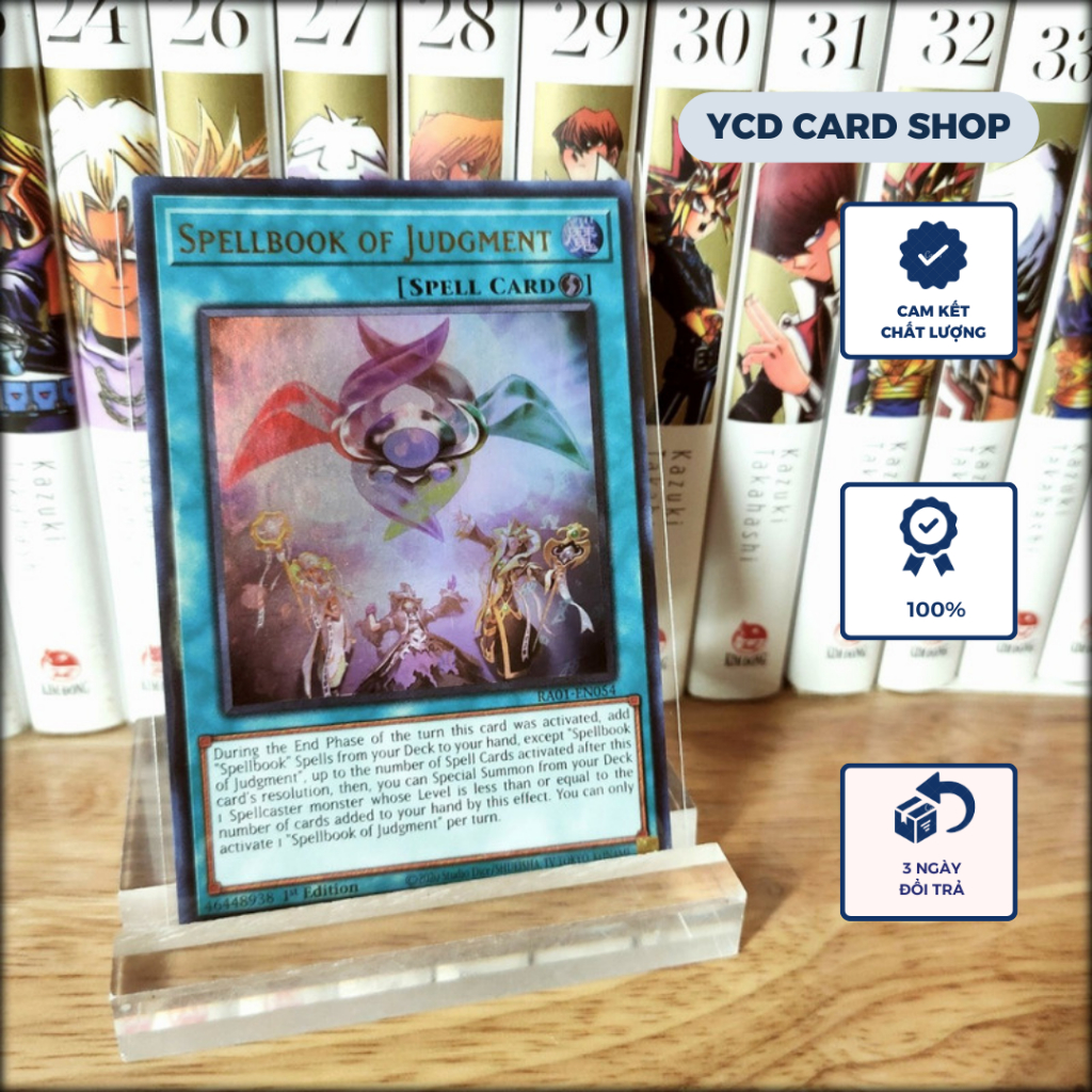 Thẻ bài Yugioh Chính Hãng Spellbook of Judgment