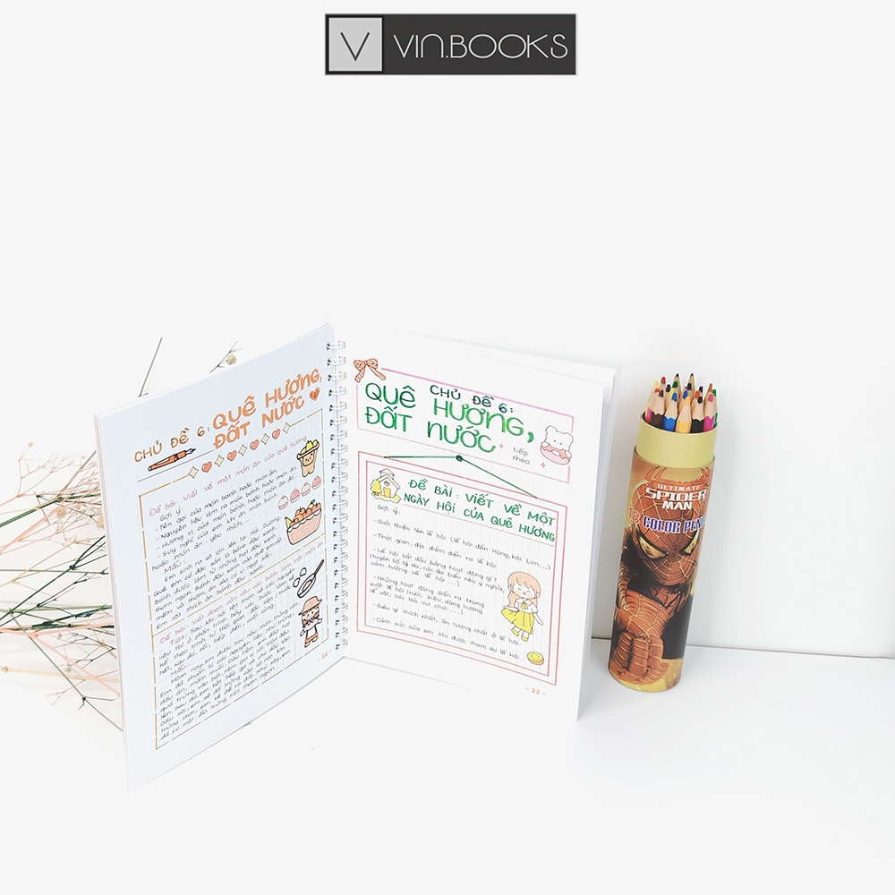 Sổ Tay Môn Tập Làm Văn 2-3 - Khổ Giấy A 5