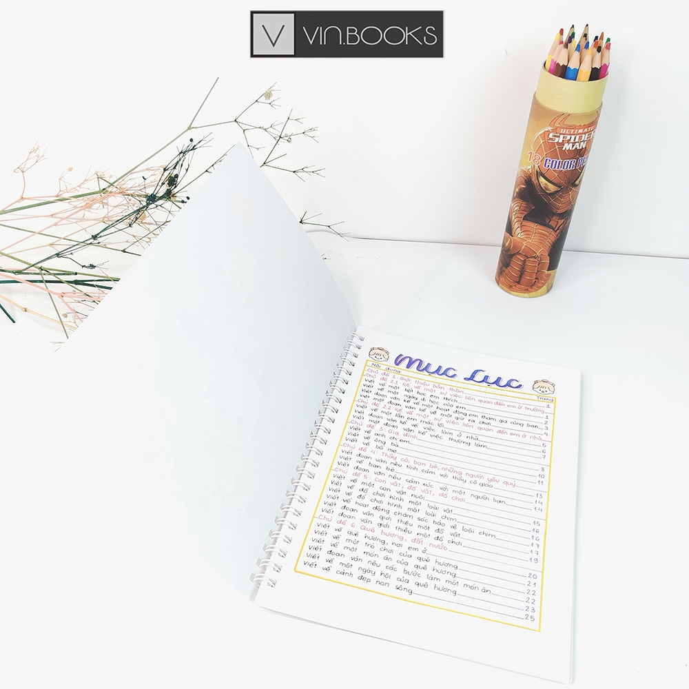 Sổ Tay Môn Tập Làm Văn 2-3 - Khổ Giấy A 5