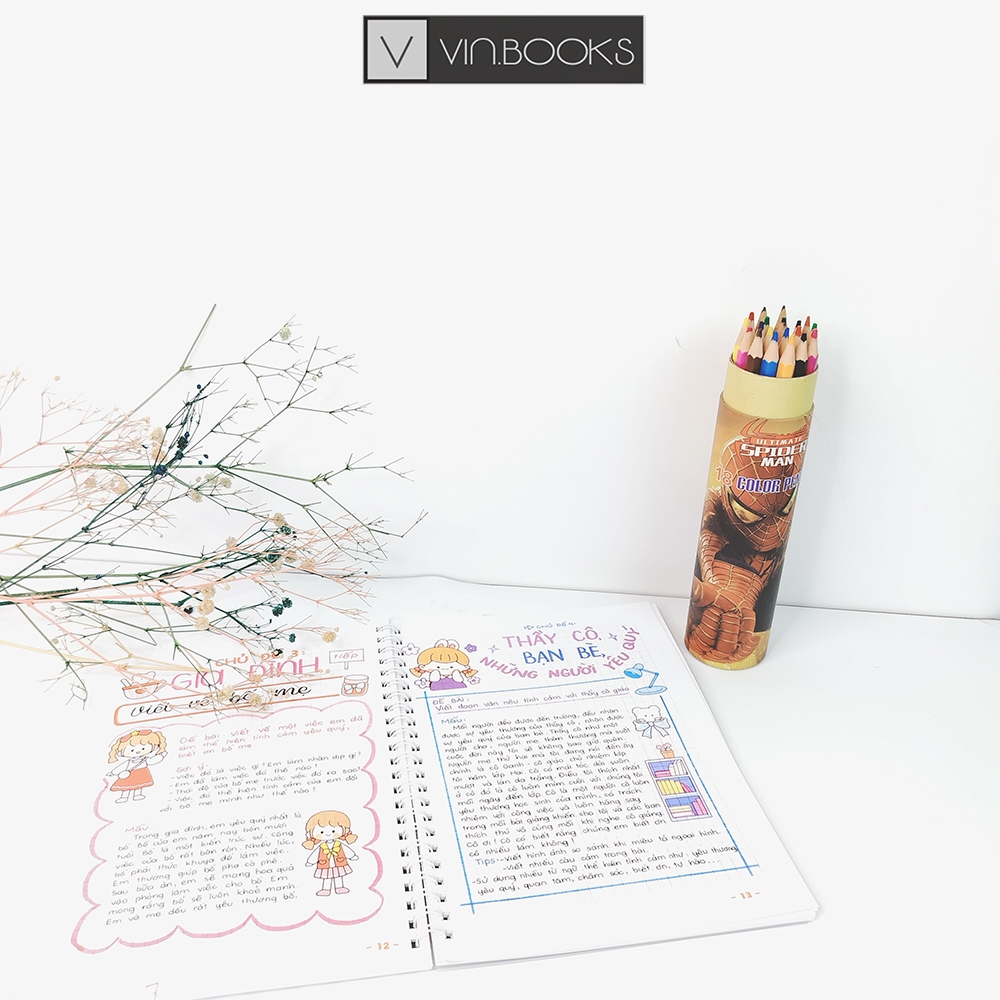 Sổ Tay Môn Tập Làm Văn 2-3 - Khổ Giấy A 5