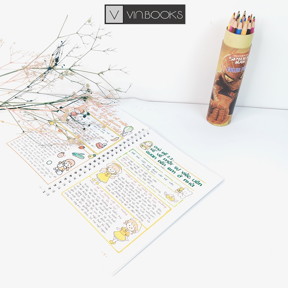 Sổ Tay Môn Tập Làm Văn 2-3 - Khổ Giấy A 5