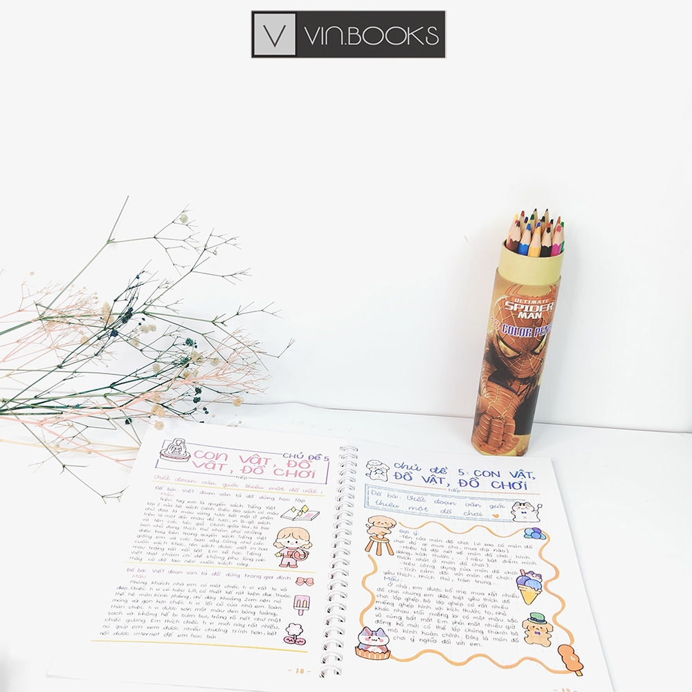 Sổ Tay Môn Tập Làm Văn 2-3 - Khổ Giấy A 5