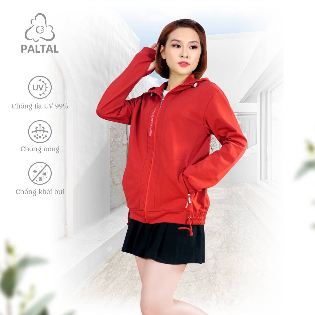 Áo khoác chống nắng nữ đẹp cao cấp vảy cá cvc 401p 1182 PALTAL