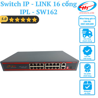 [IPL-SW162] Bộ chia mạng Switch IP - LINK 16 cổng IPL - SW162 - Hàng chính hãng