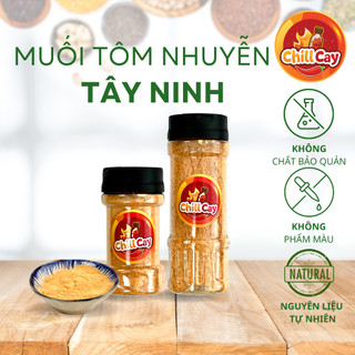 Muối tôm nhuyễn Tây Ninh CHILLCAY muối tôm Tây Ninh cay cay thơm nồng vị tôm.