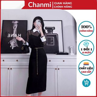  Chân váy dáng dài 75cm CHANMI CV07 Siêu hack dáng  chân váy xuông cạp cao 2 lớp bigsize nữ 