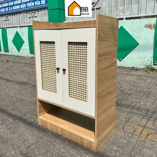 Tủ giày gỗ tủ đựng giày dép 4 ngăn chất liệu mdf phong cách hiện đại - tgm90