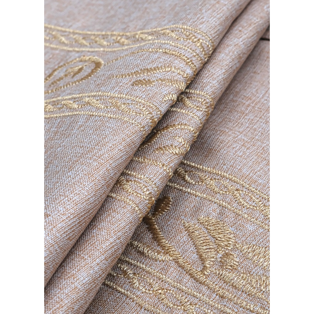 Áo sơ mi trung niên ngắn tay Thái Khang vải đũi mềm mát loại áo sơ mi nam thêu họa tiết form rộng thoải mái ADUI17