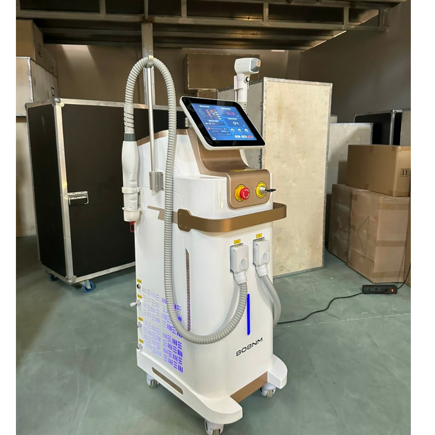 Máy Triệt Lông DIODE Laser Korea 808 2in1 Dòng 10 Thanh [TL Medical Spa]