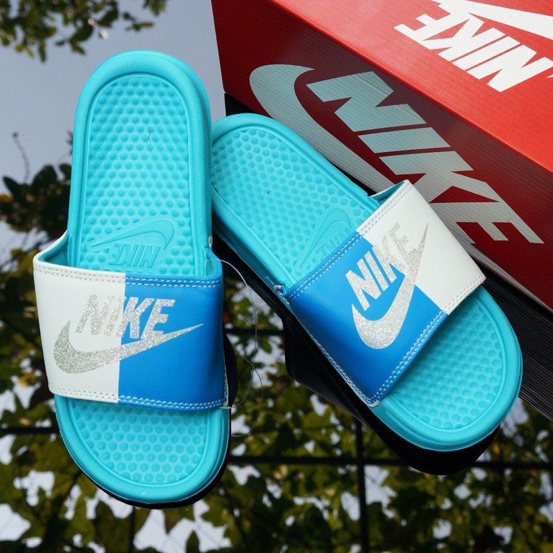 Dép Nike nam nữ logo thêu nổi cao cấp  0003