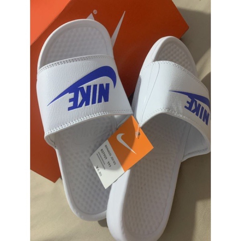 Dép Nike nam nữ logo thêu nổi cao cấp  0003