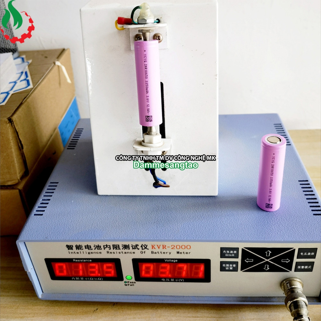 Cell pin 18650  Li-ion 3.7V 3350mah 10C - Xả 33.5A