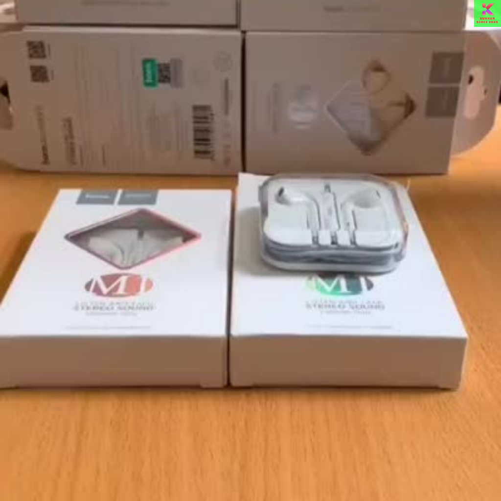 Tai Nghe Có Dây M1 jack 3.5mm - Hàng chính hãng - dây TPE Cho Phụ Kiện Điện Thoại