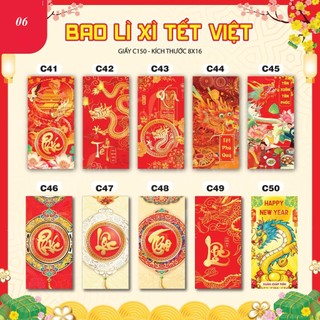 10 Bao lì xì tết 2026