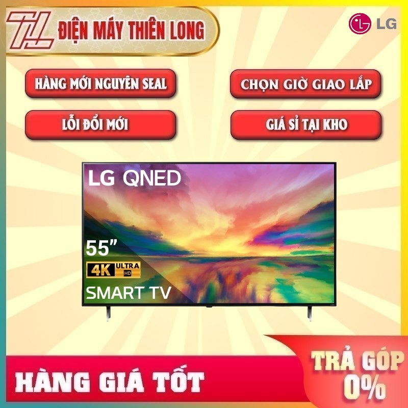 Smart Tivi QNED LG 4K 55 inch 55QNED80SRA ---Ứng dụng phong phú với hệ điều hành WebOS 23