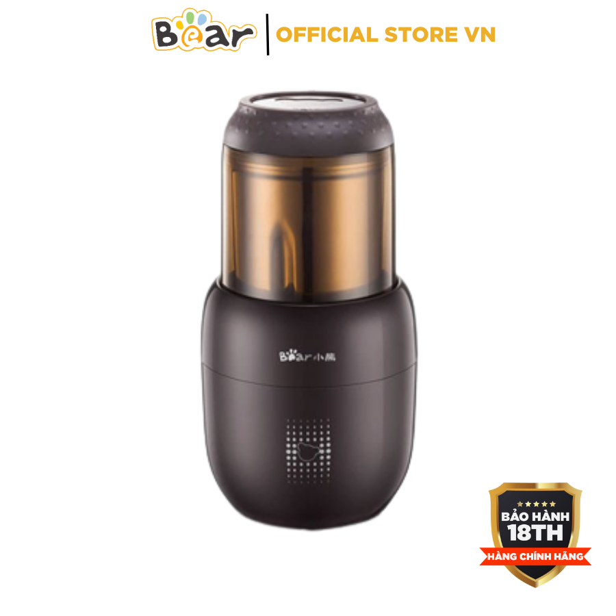 Máy Xay Bột Khô Đa Năng Bear FSJ-A03D1, Công suất 300W, Xay Cà Phê, Hạt Tiêu, Ngũ Cốc, Thảo mộc Saffron, BH 18 Tháng