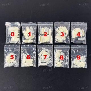 Móng nối mỹ siêu dẻo siêu đẹp 500 móng