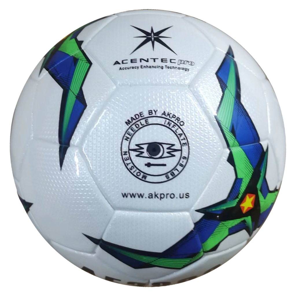 Bóng đá Futsal AKpro Mã AF3800 màu Trắng - Công nghệ ACENTECpro - Tặng kèm kim bơm