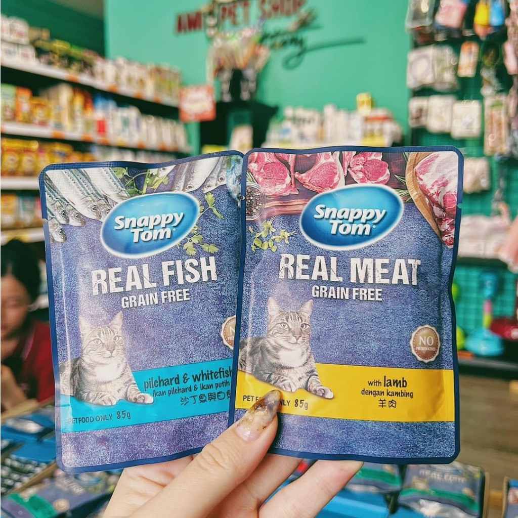 PATE SNAPPY TOM MÈO TÚI 85GR