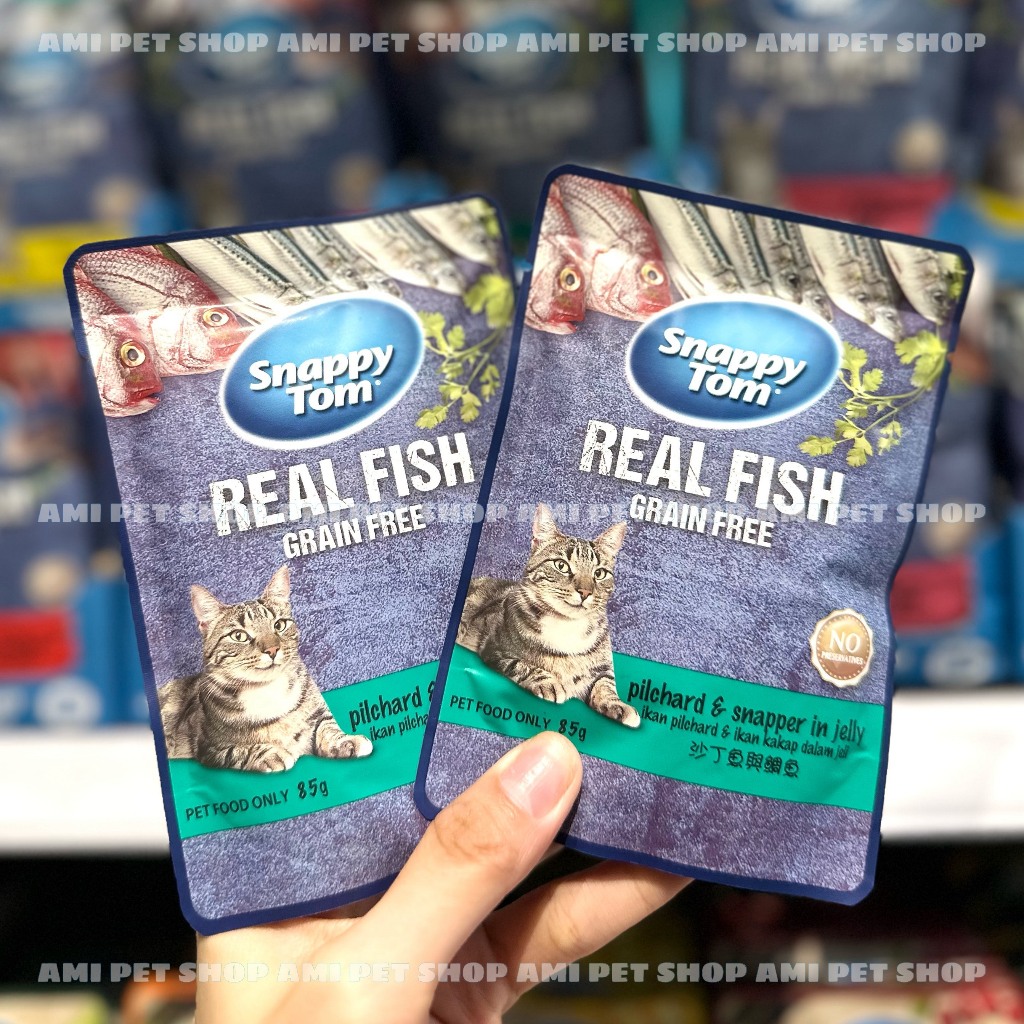 PATE SNAPPY TOM MÈO TÚI 85GR