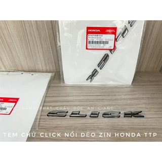 Tem chử Click nổi dẻo zin ( xe Click 110 ) ( 1 Miếng )