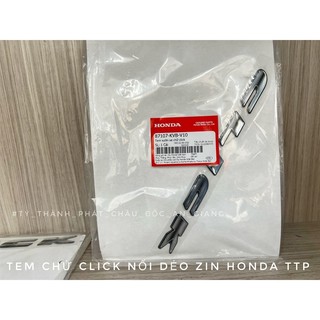 Tem chử Click nổi dẻo zin ( xe Click 110 ) ( 1 Miếng )