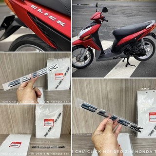 Tem chử Click nổi dẻo zin ( xe Click 110 ) ( 1 Miếng )