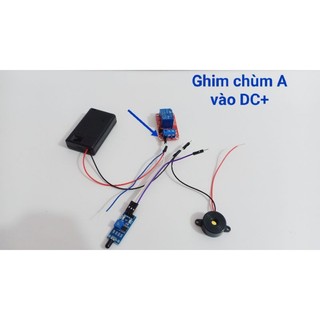Cảm biến lửa, làm mạch báo cháy