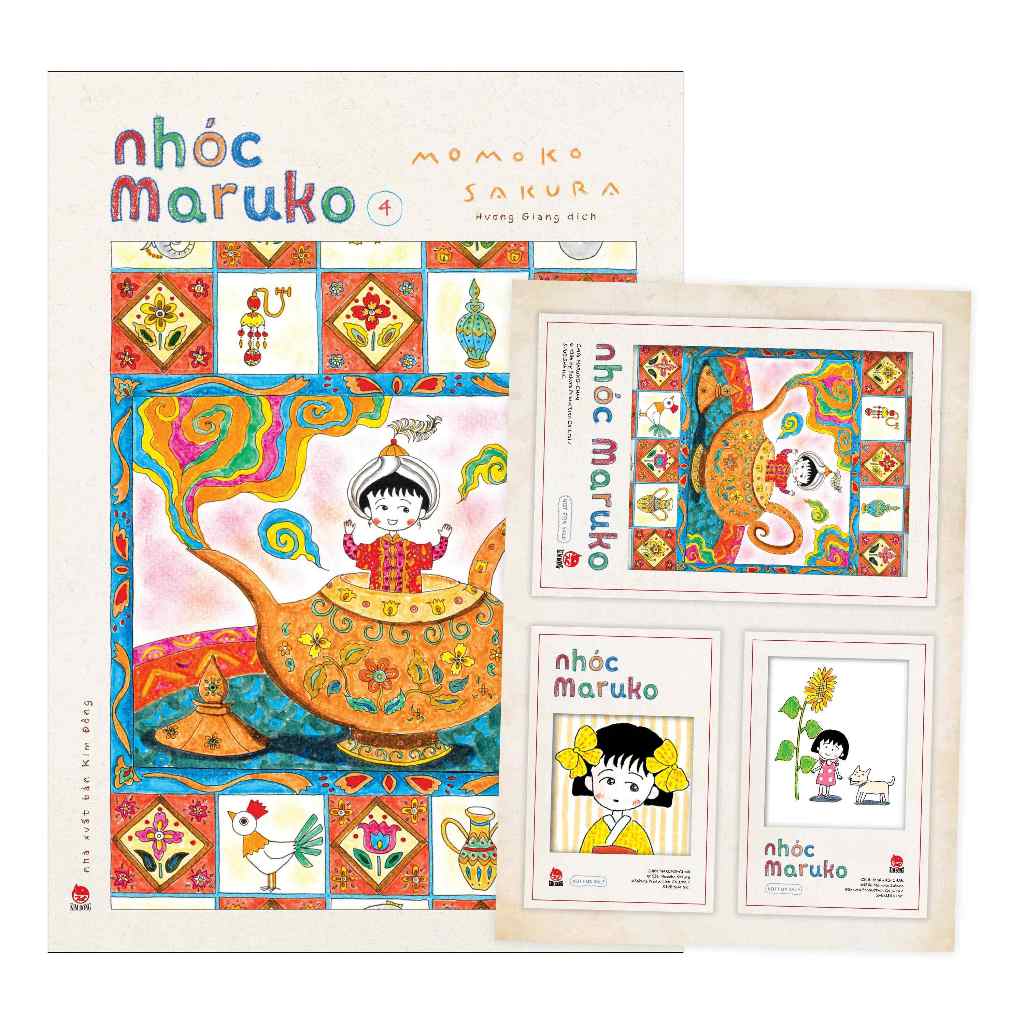 Truyện tranh Nhóc Maruko - Lẻ tập 1 2 3 4 - Tặng Kèm Set Card Polaroid - NXB Kim Đồng