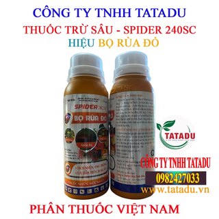 Spider 240sc chai 200ml – bọ rùa đỏ trừ nhện