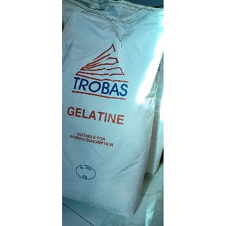 1kg bột gelatin Trobas Hà Lan làm kẹo dẻo, khúc bạch, pudding...