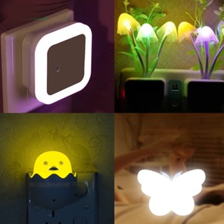 Đèn ngủ cảm biến tự động sáng hình ô Vuông/ Ngôi Sao/ Mặt Trăng  Sang Trọng