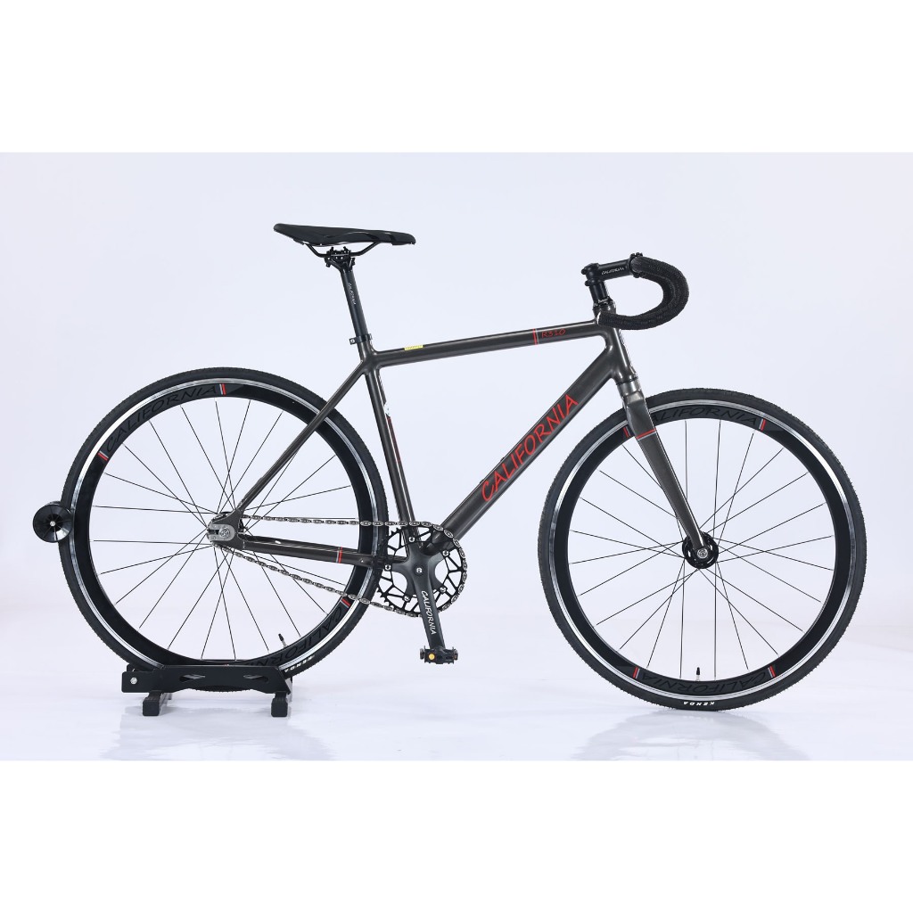 Xe đạp Fixed Gear California khung nhôm đùi đĩa 5 chấu 48T
