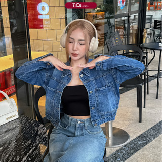 Áo khoác nữ vải jean denim nhiều màu TiQi Jeans K-803