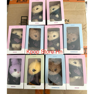 Móc khóa bông Blackpink Character mini Keyring Blackpink chính hãng