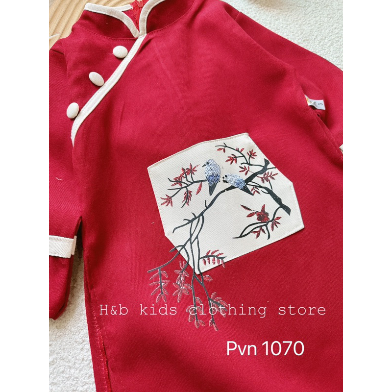 Áo dài mừng xuân cho bé trai