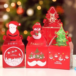 [SẴN HÀ NỘI] Hộp đựng quà Noel, hộp đựng kẹo, phụ kiện Noel cho học sinh dịp Giáng Sinh