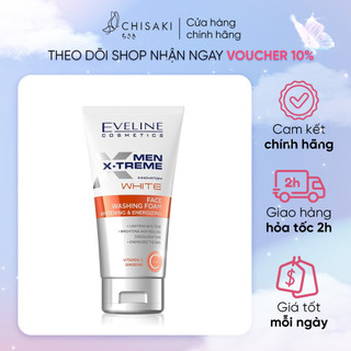 Sữa rửa mặt nam Eveline Men X-treme trắng da 150ml