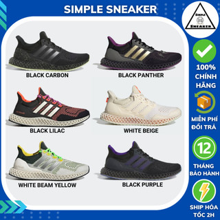 Giày Adidas Ultra 4D Marvel Black Panther Chính Hãng 💙SIMPLE SNEAKER💙 Giày Chạy Gym Ultra4D Công Nghệ In 3D Mới Nhất