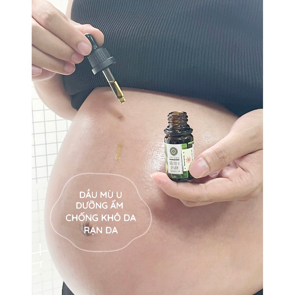 [Chính Hãng] Dầu Mù U Ép Lạnh Nguyên Chất 30ml 100% Organic - Làm lành vết bỏng, chăm sóc da