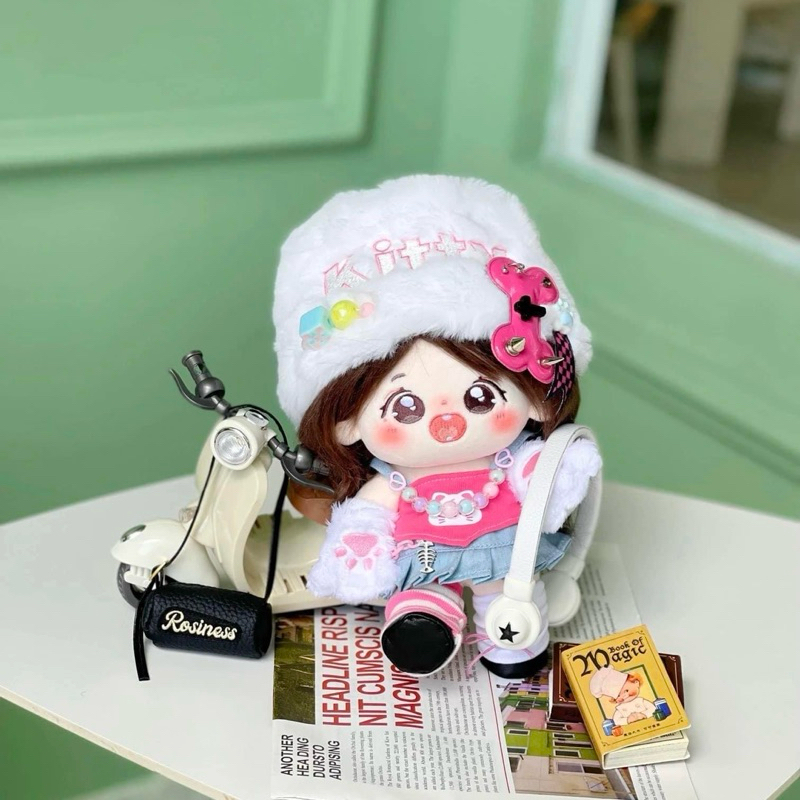 OUTFIT HOTGIRL KITTY Y2K || OUTFIT DOLL 20CM || OUTFIT DOLL PHONG CÁCH Y2K