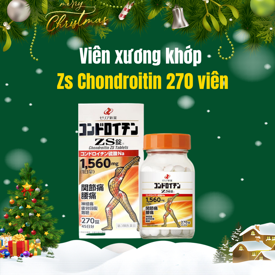 Viên Uống Zs Chondroitin 270 Viên Nhật Bản
