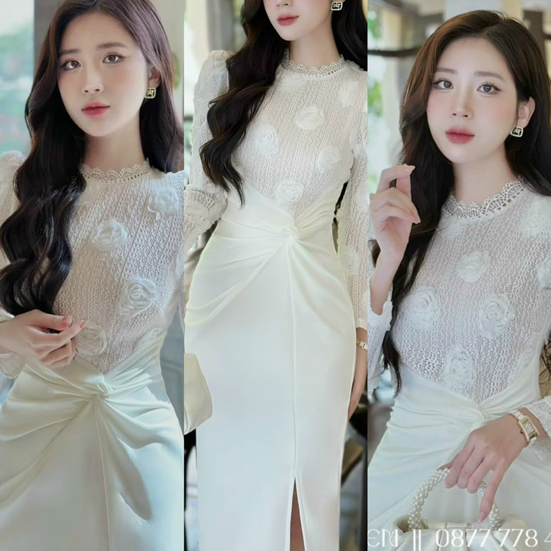 VÁY BODY THÂN REN PHỐI TÙNG NHÚN EO 021223