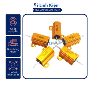 Điện trở nhôm 25W 100R - 47K 5% RX24-25W chất lượng tốt