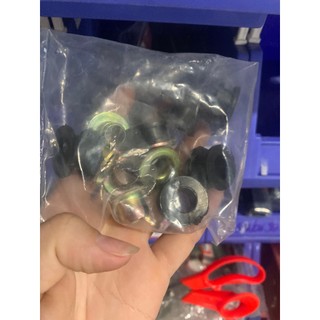 Bộ cao su và ắc bắt gác chân wave