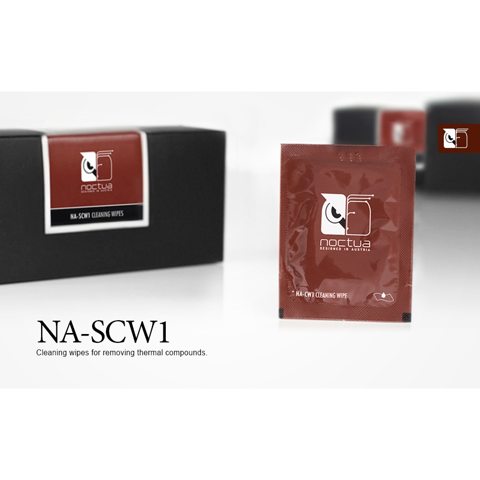 Khăn lau keo tản nhiệt NOCTUA NA-SCW1 Cleaning Wipes MKStore