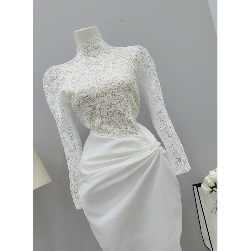 VÁY BODY THÂN REN PHỐI TÙNG NHÚN EO 021223