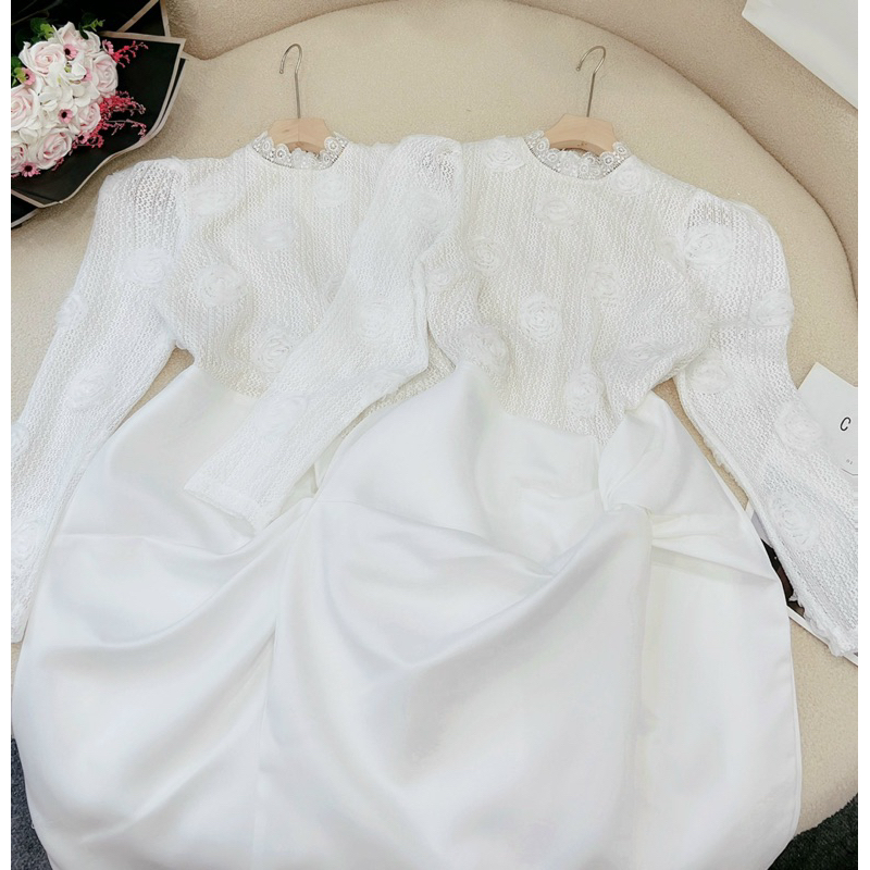 VÁY BODY THÂN REN PHỐI TÙNG NHÚN EO 021223