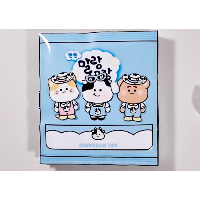 Squishy búp bê giấy Trang Trại bò sữa -Happyfunny