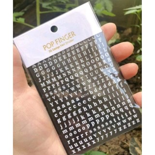 Sticker chữ cái siêu hot hit 📣📣📣 đủ các màu